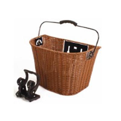 Bicycle quick release plastic basket BK017