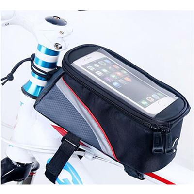 Bicycle frame phone bag 