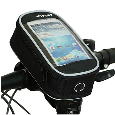 Bicycle handlebar phone bag